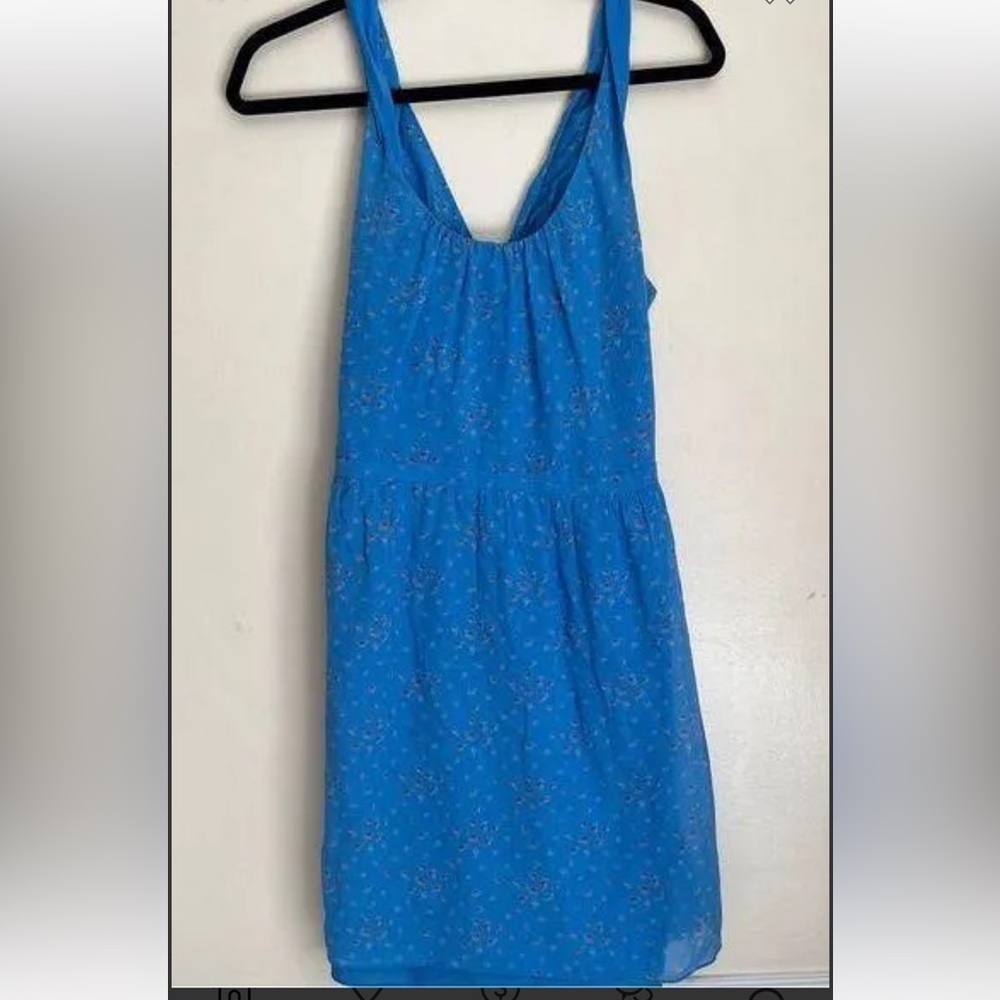 Madewell Rosie twist back silk dress